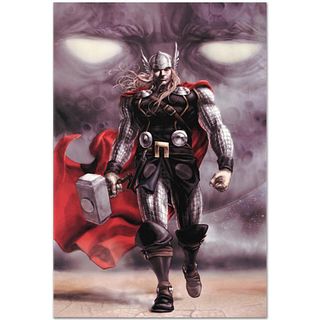 Marvel Comics "Astonishing Thor #5" Numbered Limited Edition Giclee on Canvas by Mike Choi with COA.
