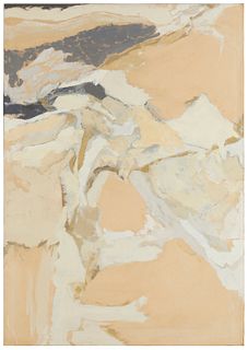 Ernest Briggs, (1923-1984), Untitled (#222), 1959, Oil on Canvas, 50" H x 34.5" W
