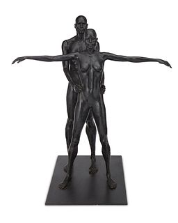 Artis Lane (b. 1927), "Release," 1982, Bronze, 26" H x 21" W x 18" D