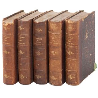 Billuart, Charles René. Summa Summae S. Thomae, Sive Compendium Theologiae. Parisiis: Apud Ludovicum Vivès, Editorem, 1884. Piezas: 5.
