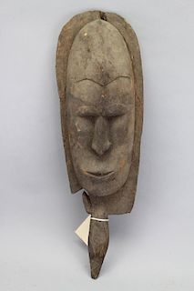 Carved African Mask, East Sepik