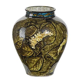 JOHN BENNETT Small vase with flowers