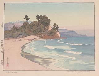 Hiroshi Yoshida (1876-1950) "Shirahama"
