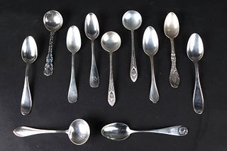 Collection of Sterling Silver Teaspoons