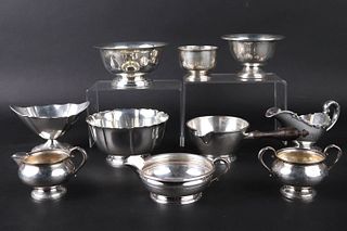 Group of Sterling Silver Bowls