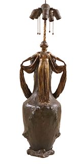 Jeanne Jozon Art Nouveau Vase