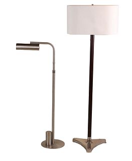 Two Modern Floor Lamps