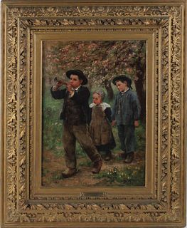 Theophile-Louis Deyrolle, Three Children