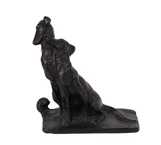 Attrib. Paolo Troubetzkoy, Bronze, Two Dogs