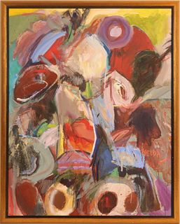 Lawrence Heyda, Oil on Canvas, Abstract