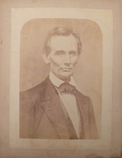 Abraham Lincoln Campaign Photograph