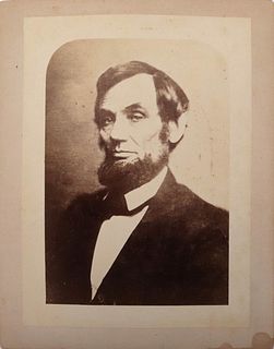 Abraham Lincoln Portrait Photograph