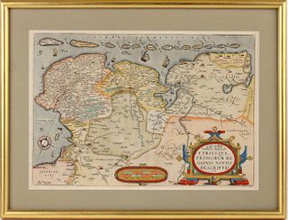 Abraham Ortelius, Map of Friesland