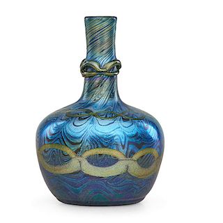 TIFFANY STUDIOS Special order Favrile glass vase