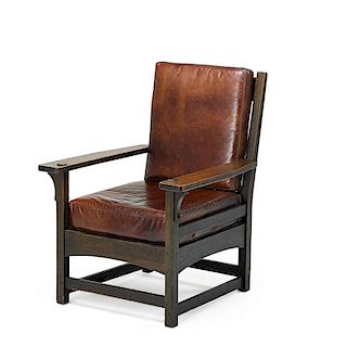 L. & J.G. STICKLEY Early armchair