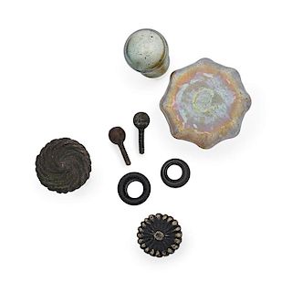 TIFFANY STUDIOS Stoppers and lamp parts