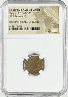 364-378 AD VALENS EASTERN ROMAN EMPIRE COIN