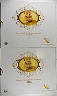 2015 & 2017 BORN IN THE USA PROOF COINS