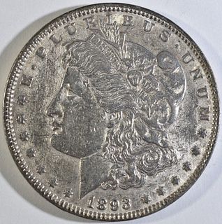 1893 MORGAN DOLLAR AU BU