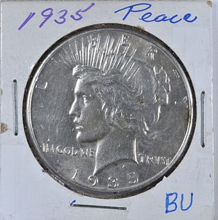 1935 PEACE DOLLAR BU