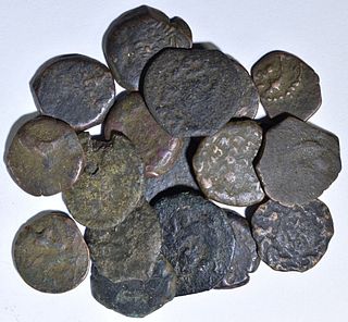 (18) ANCIENT COINS