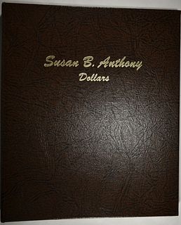 SUSAN B ANTHONY DOLLARS COIN ALBUM