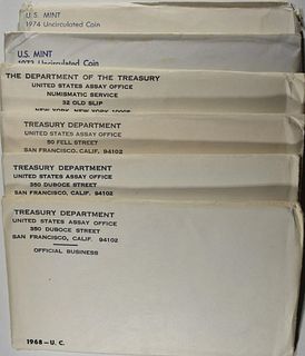 1968-69, '71-74 US MINT SETS