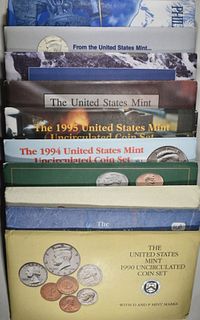 1990-99 US MINT SETS