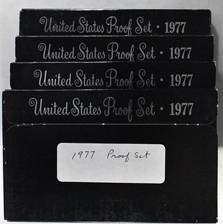 1977 (4) US PROOF SETS