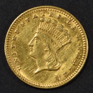 1874 $1 GOLD TYPE 3 BU