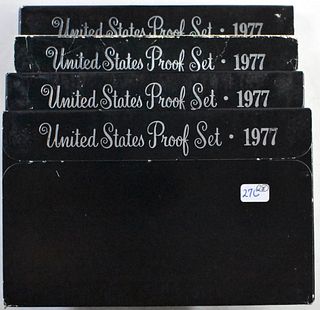 1977 (4) US PROOF SETS