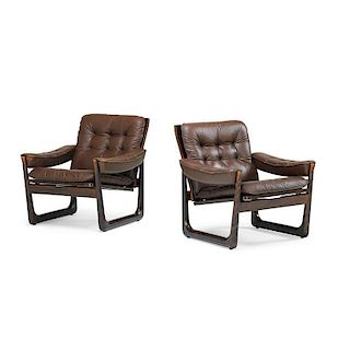 ODDMUND VAD Pair of lounge chairs
