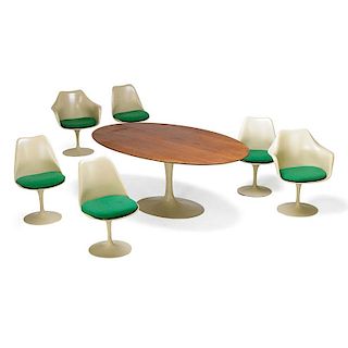 EERO SAARINEN Tulip chairs and table