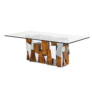 PAUL EVANS; DIRECTIONAL Cityscape dining table