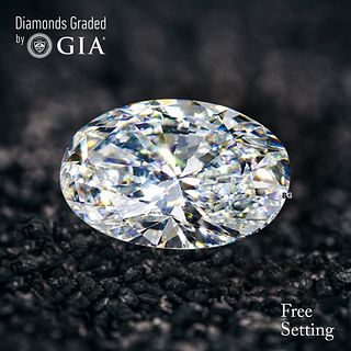 3.01 ct, F/VS2, Oval cut GIA Graded Diamond. Appraised Value: $152,300 