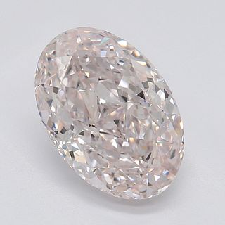 1.51 ct, Natural Light Pink Color, VVS2, Type IIa Oval cut Diamond (GIA Graded), Appraised Value: $301,900 