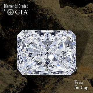 2.03 ct, G/VVS2, Radiant cut GIA Graded Diamond. Appraised Value: $75,300 