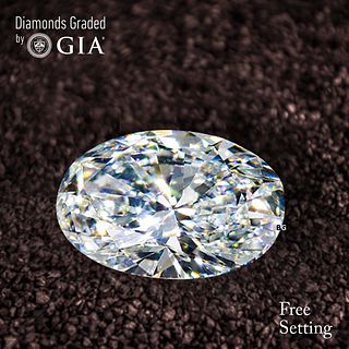NO-RESERVE LOT: 1.50 ct, H/VS1, Oval cut GIA Graded Diamond. Appraised Value: $28,500 