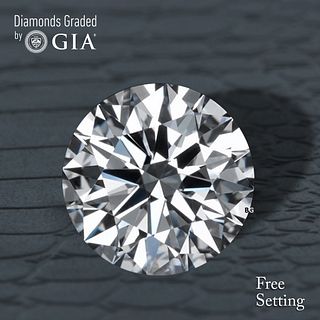 NO-RESERVE LOT: 1.58 ct, E/VVS2, Round cut GIA Graded Diamond. Appraised Value: $64,800 