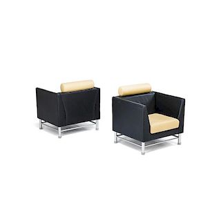 ETTORE SOTTSASS Pair of Eastside chairs