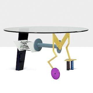 PETER SHIRE; MEMPHIS Dining table