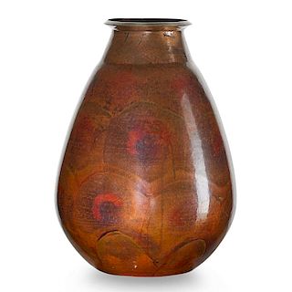 JEAN DUNAND Fine large vase