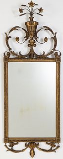 Federal Giltwood Composition Mirror, C. 1800