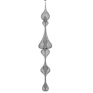 D'LISA CREAGER Long hanging wire sculpture
