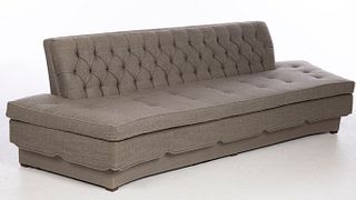Mid-Century Upholstered Sofa