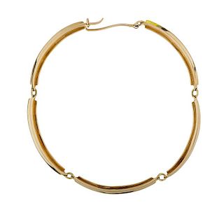 ED WIENER 14k gold necklace