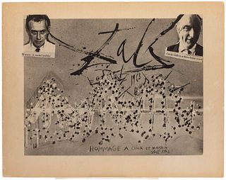 Signed Salvador Dali Exhibition Catalogue, 1963