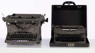 Two Underwood Typewriters 