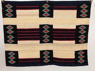 Navajo Rug Copying an Earlier Design