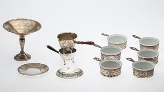 Group of Sterling Silver Table Articles 